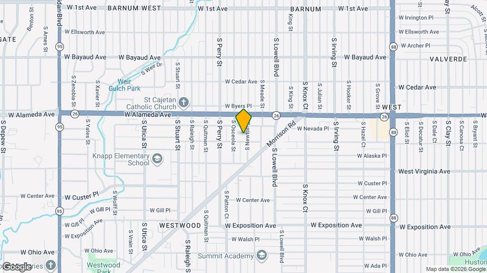 389 S Newton St Map and Location Details