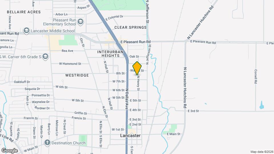 133 E 7th St Map and Location Details