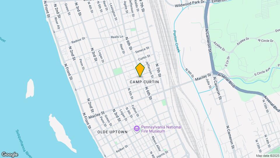 2212 N 6th St, Unit Apartment 2 Map and Location Details