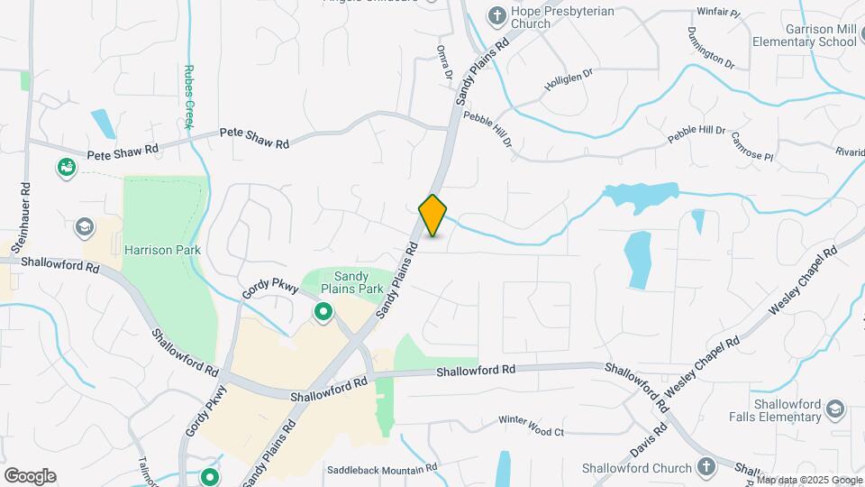 3237 Creek Hollow Dr Mapa y Detalles de la Ubicación