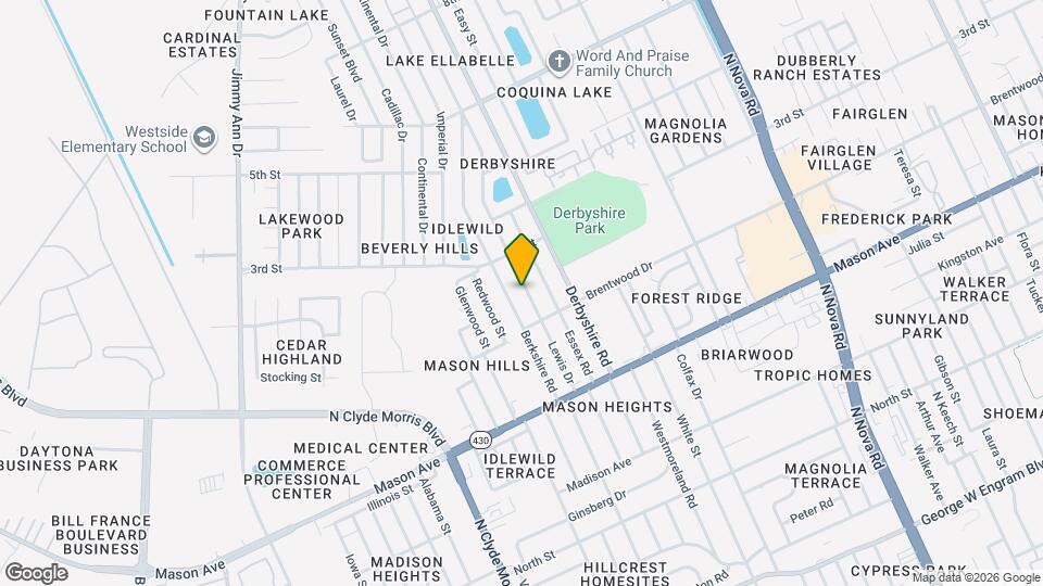 922 Lewis Dr Map and Location Details