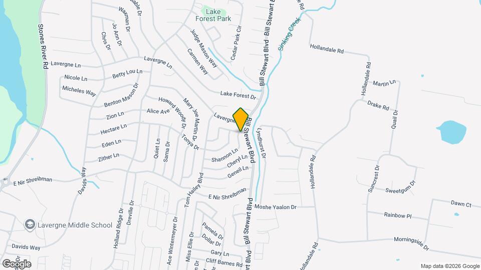 1103 Phelissa Dr Map and Location Details