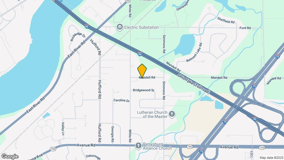 10477 Mandell Rd Map and Location Details