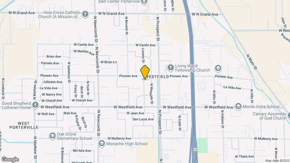 1364 Lowery St Mapa y Detalles de la Ubicación