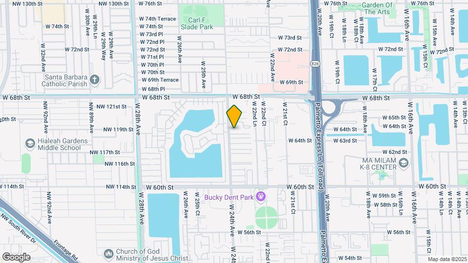 El Tesoro Apartments Mapa y Detalles de la Ubicación