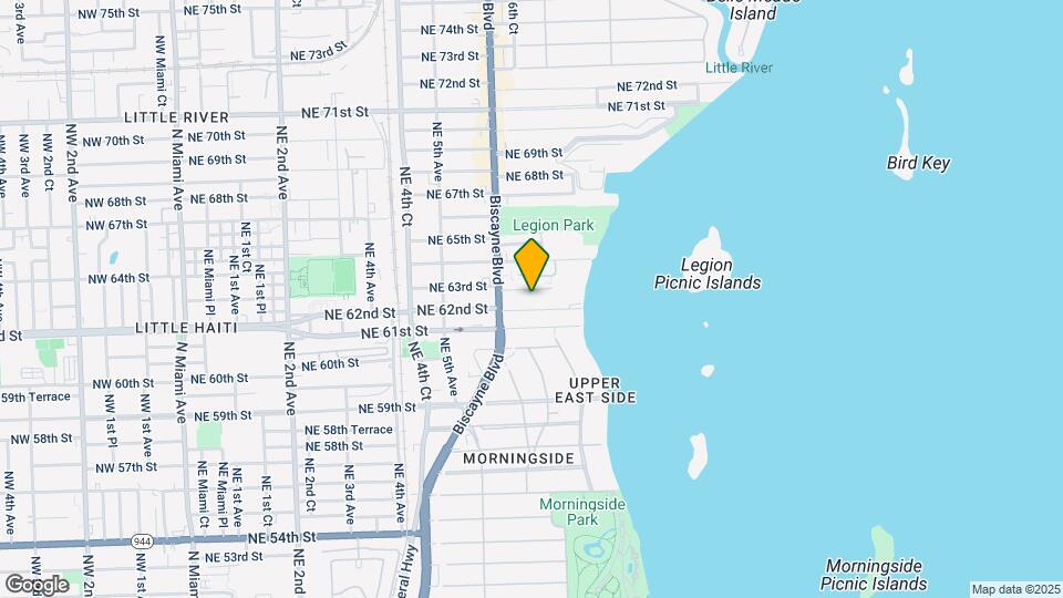 652 NE 63rd St Map and Location Details