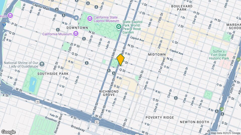 1609 Q St Map and Location Details