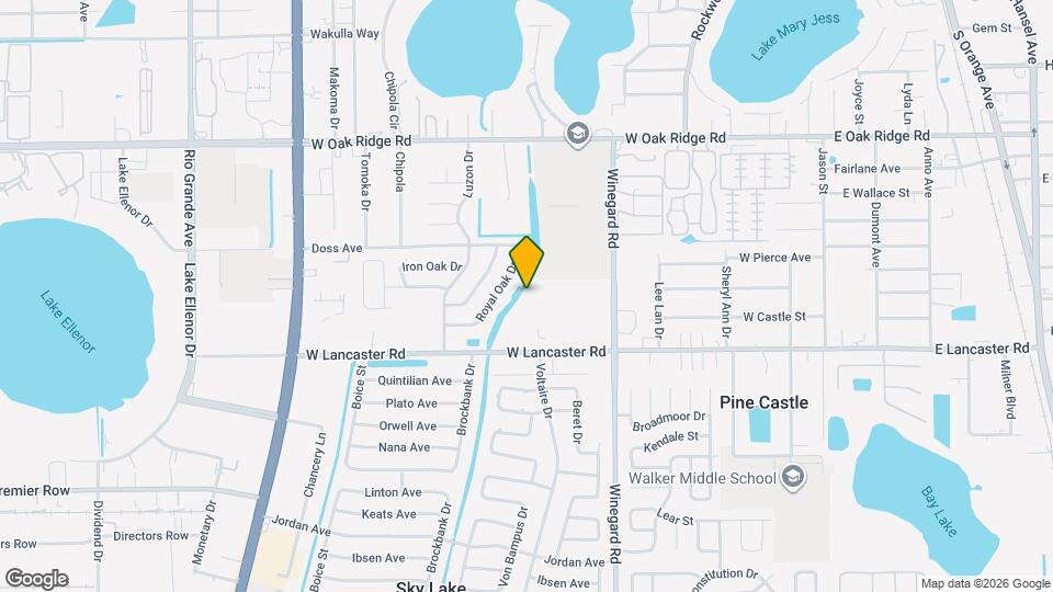 809 W Lancaster Rd, Unit I-113 Map and Location Details