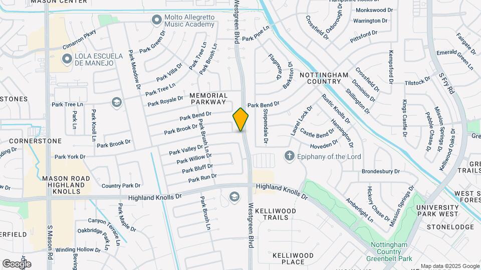 21103 Park York Dr Map and Location Details