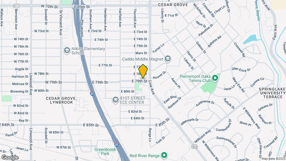 552 E 79th St Map and Location Details