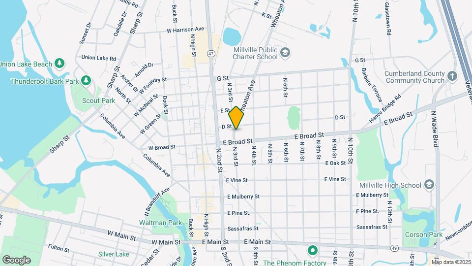 617 3rd St N, Unit upstairs Map and Location Details