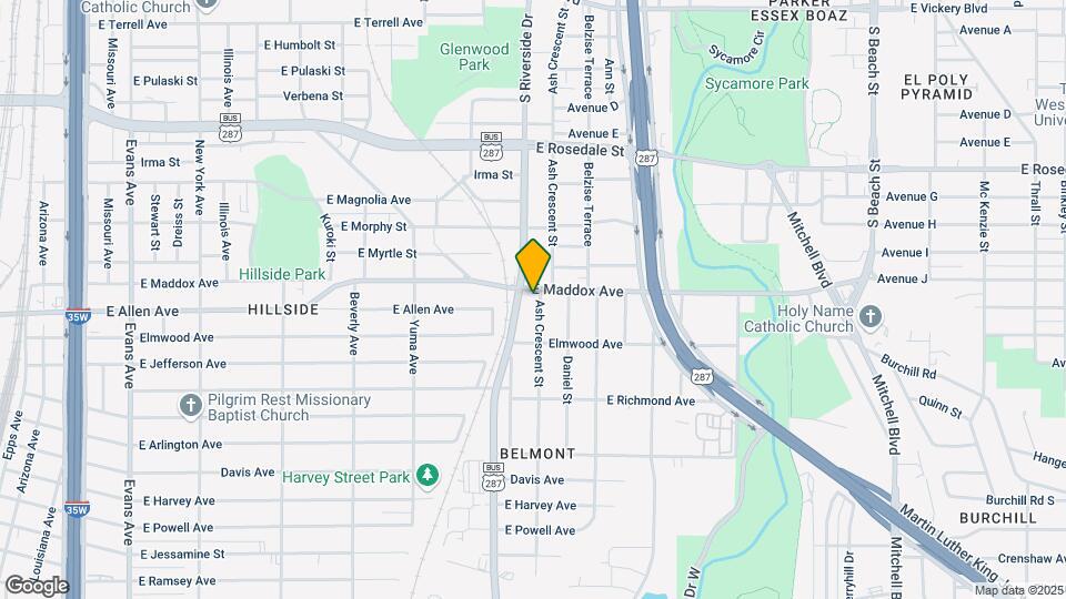 1608 Ash Crescent St Map and Location Details