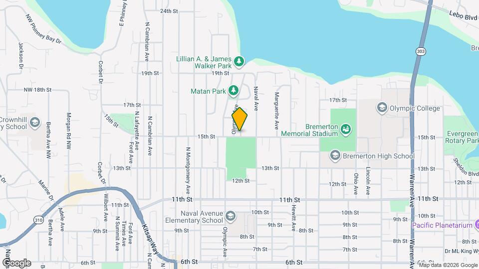 2214 15th St Mapa y Detalles de la Ubicación