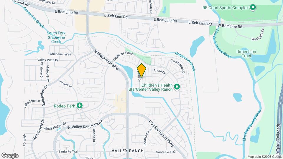 10212 Waters Dr Map and Location Details