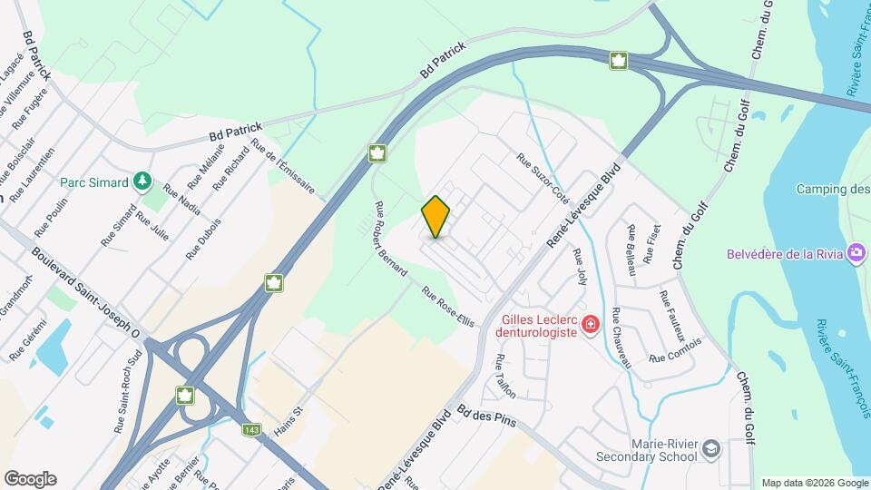 110-120 Harry-Haworth Rue Map and Location Details