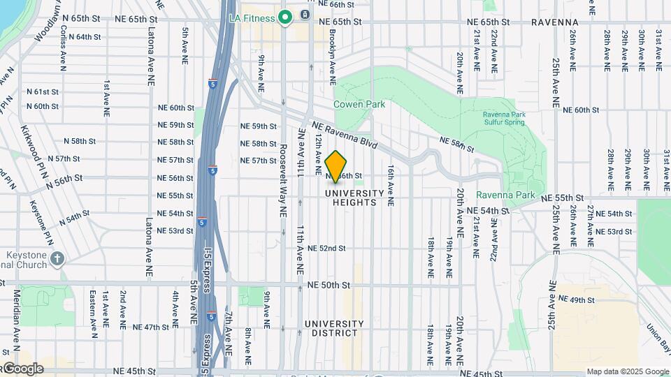 5509 Brooklyn Ave NE Map and Location Details