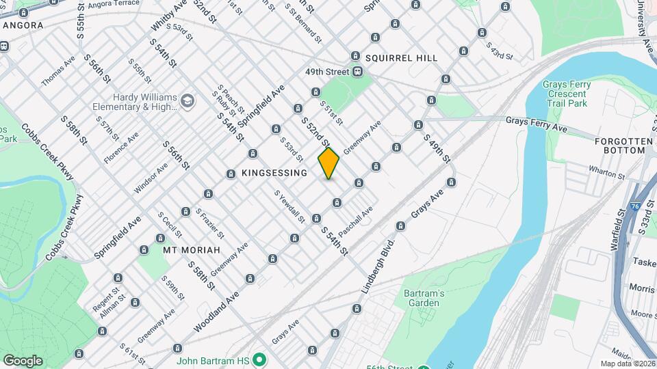 1623 S 53rd St Map and Location Details