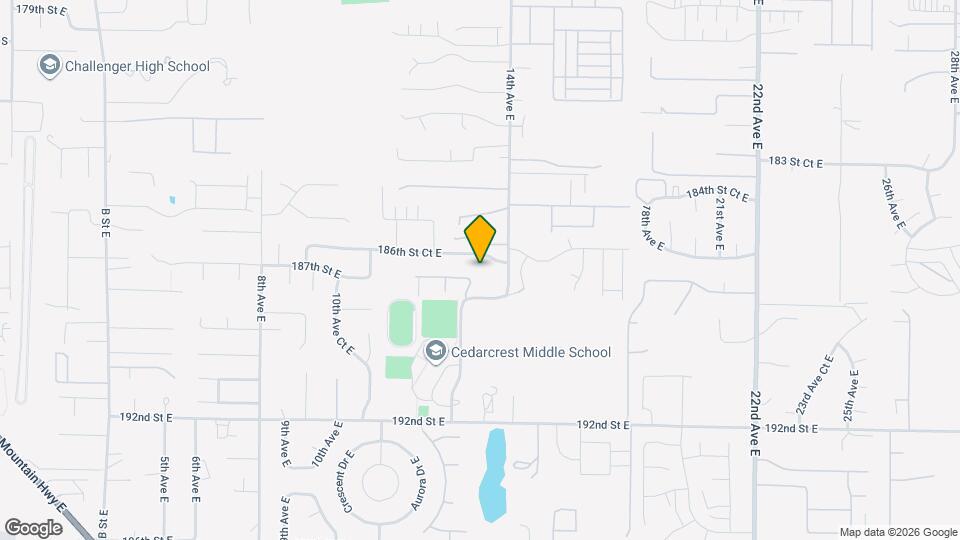 1315 187th St Ct E Map and Location Details