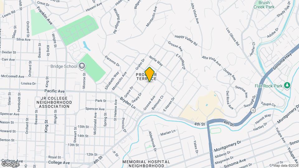 2132 Geary Dr Map and Location Details