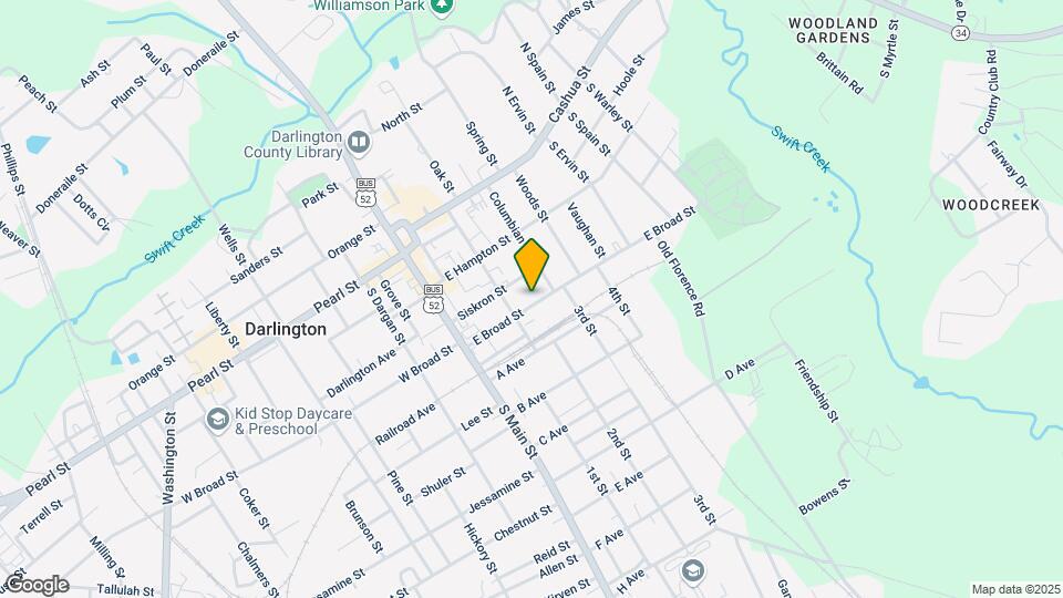 205 E Broad St-Unit -Unit P Map and Location Details