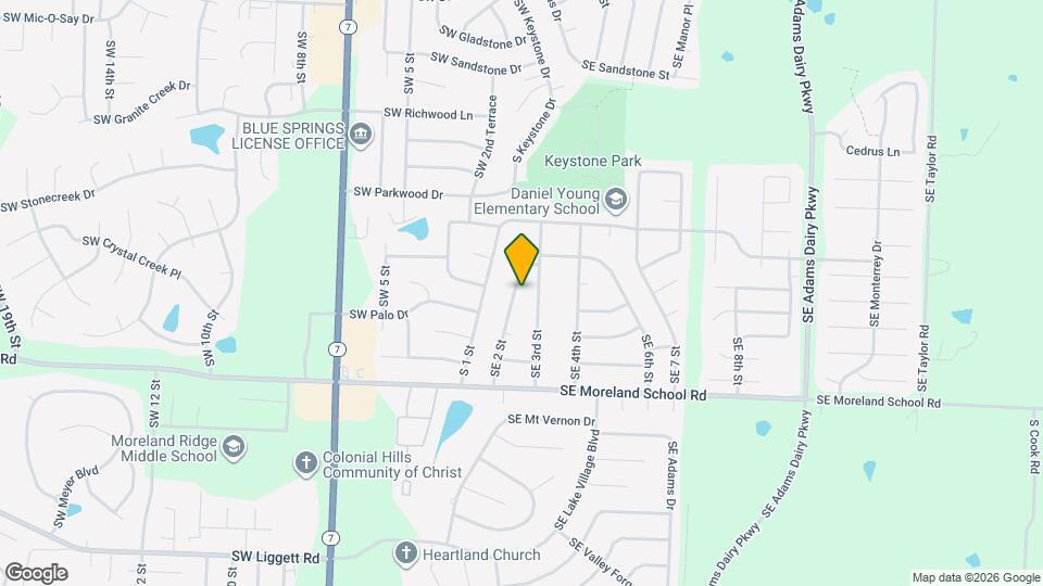 2808 SE 2 St Mapa y Detalles de la Ubicación