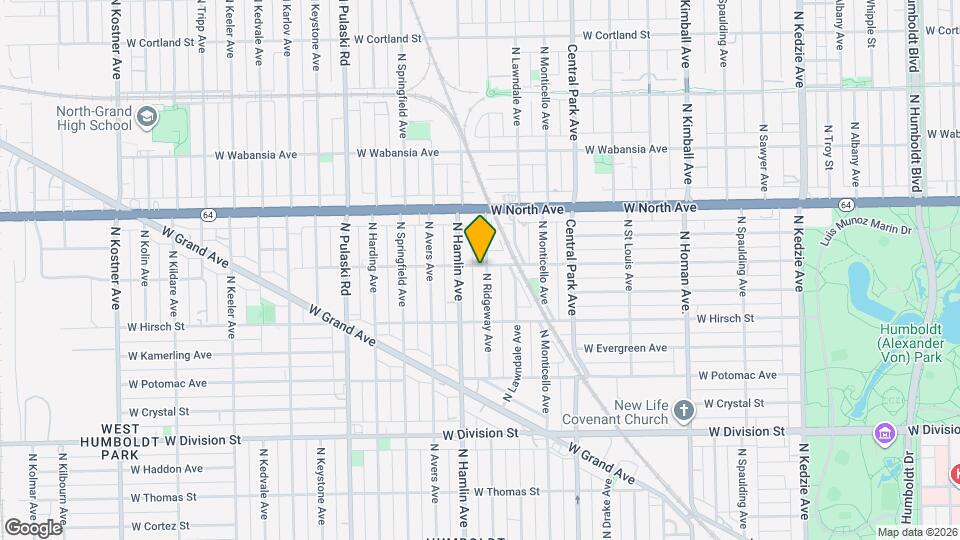 3741 W Le Moyne St Mapa y Detalles de la Ubicación