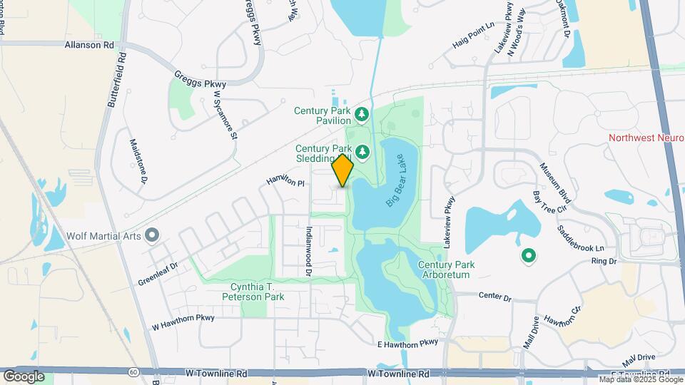 1 Parkside Ct Map and Location Details