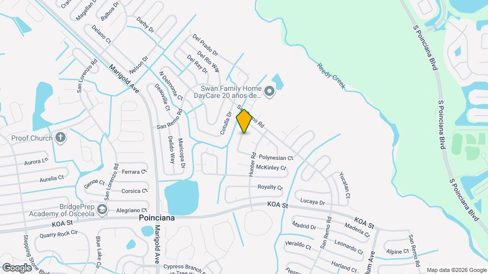 637 Mesilla Dr Map and Location Details