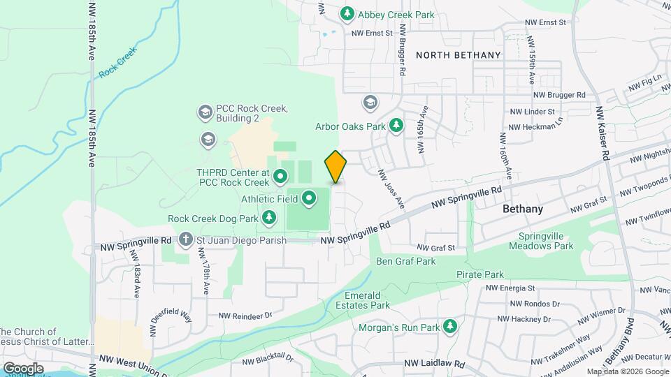 6346 NW Trowbridge Dr Map and Location Details