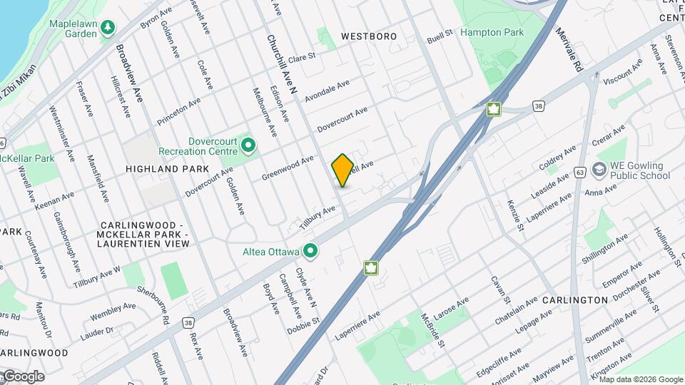 711 Churchill Ave N, Unit 402 Map and Location Details