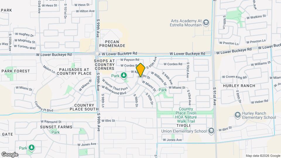 3118 S 95th Ln Map and Location Details