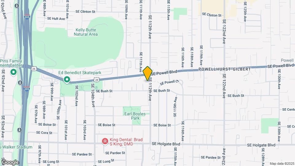 3643 SE 112th Ave Map and Location Details