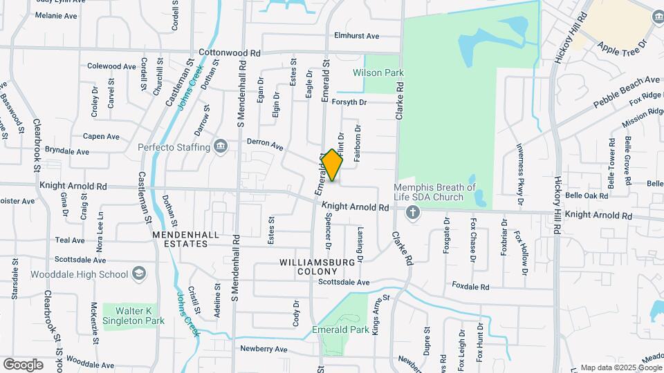 3169 Flint Dr Mapa y Detalles de la Ubicación