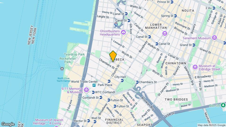 Tribeca Cast Iron Building Map and Location Details