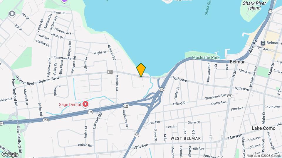 1737 Belmar Blvd Map and Location Details