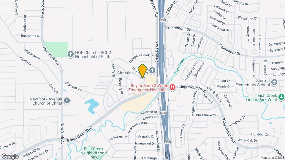 2425 Sutton Dr Mapa y Detalles de la Ubicación