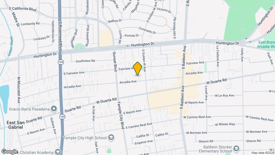 933 Arcadia Ave, Unit G Map and Location Details