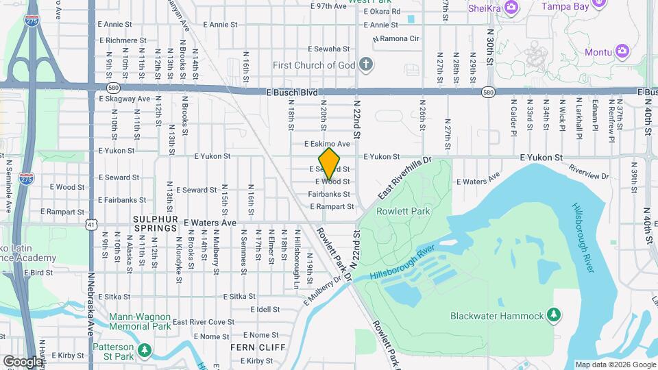 2001 E Wood St Map and Location Details