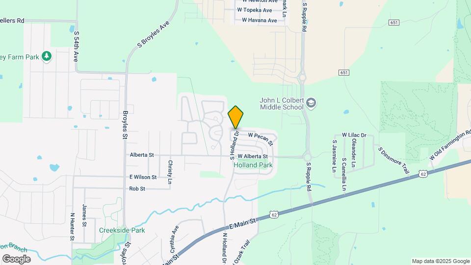 1137 S Holland Dr Map and Location Details