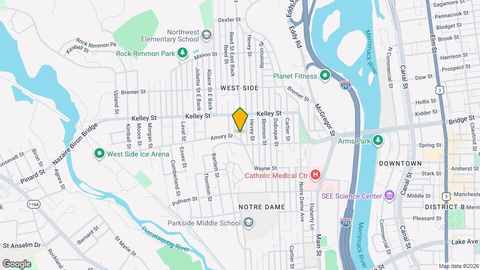 510 Montgomery St Map and Location Details