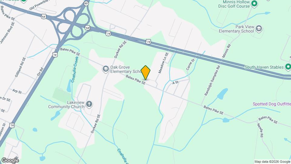 3001 Bates Pike SE Map and Location Details