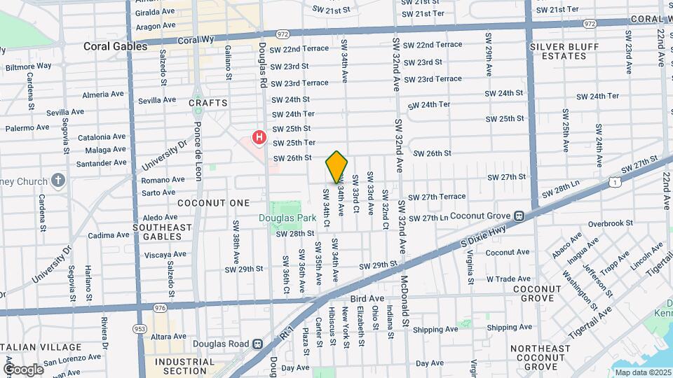 2710 SW 34th Ave Map and Location Details