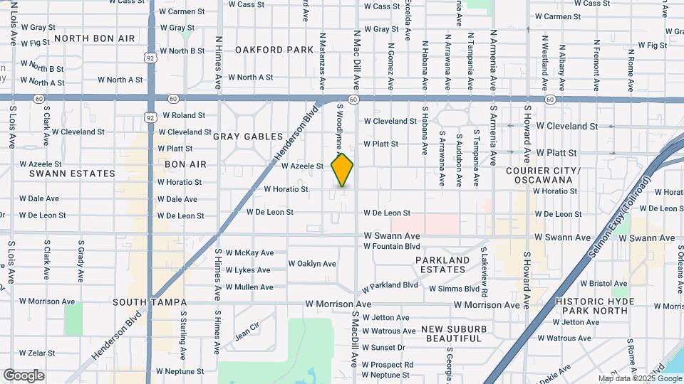 3102 W Horatio St Map and Location Details