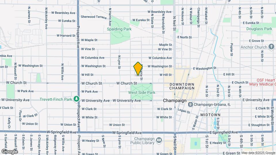 403 W Hill St, Unit 3 Map and Location Details