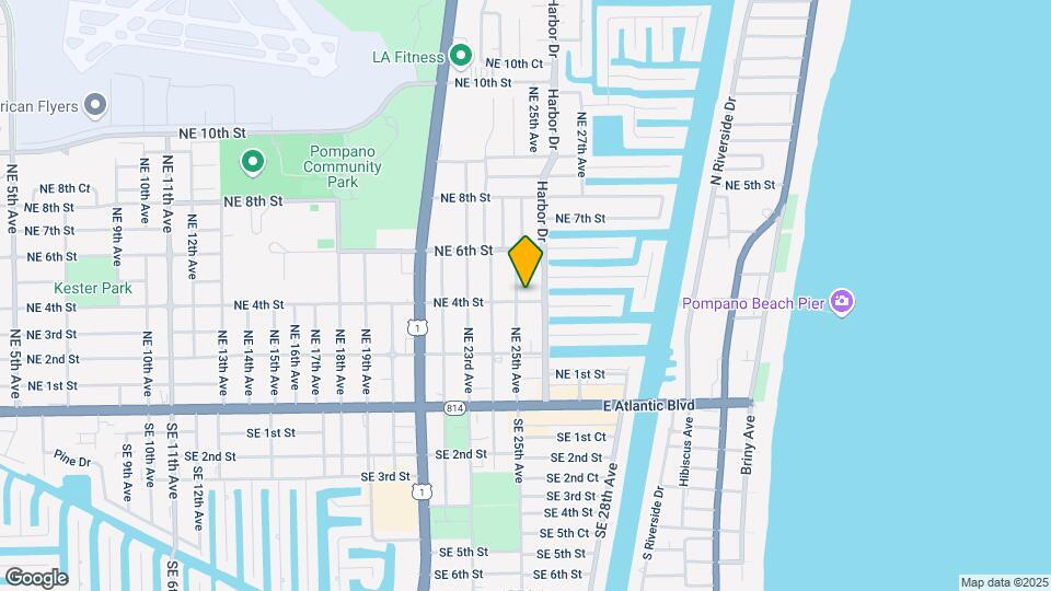 2501 NE 4th St, Unit S2 Map and Location Details
