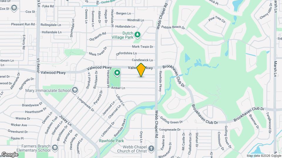 3023 Topaz Ln Map and Location Details