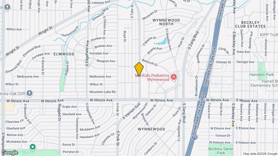 2313 S Vernon Ave Map and Location Details