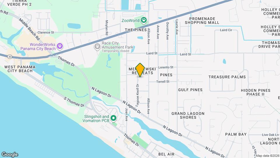 2603 Lagoon Knoll Dr Map and Location Details