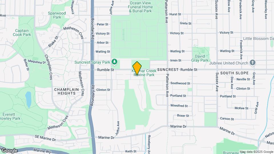 3935 Southwood St Map and Location Details