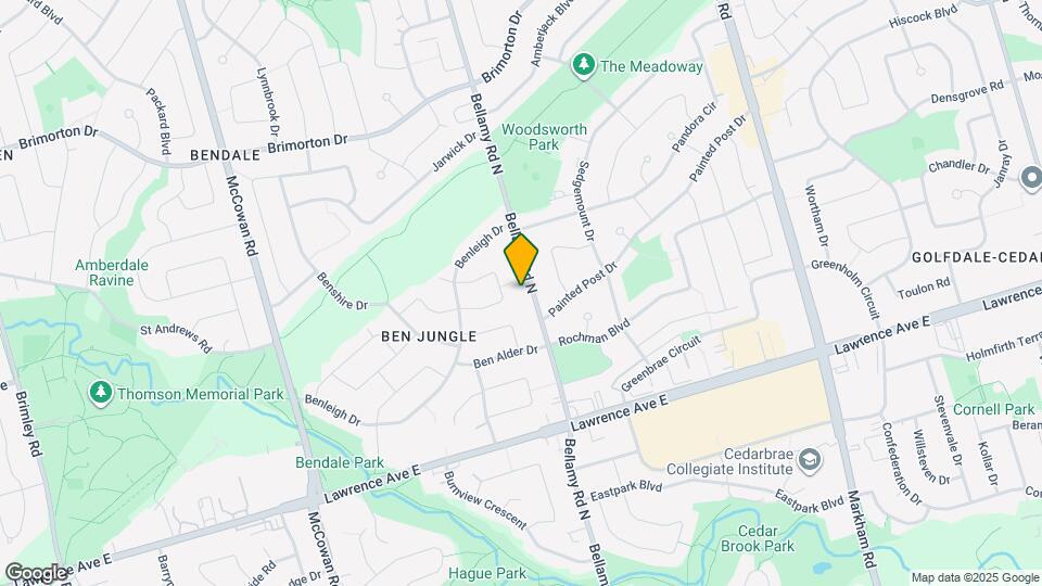 566 Bellamy Rd N Map and Location Details